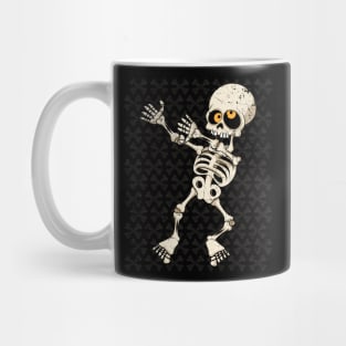 Dabbing Dancing Skeleton Halloween Gift Mug